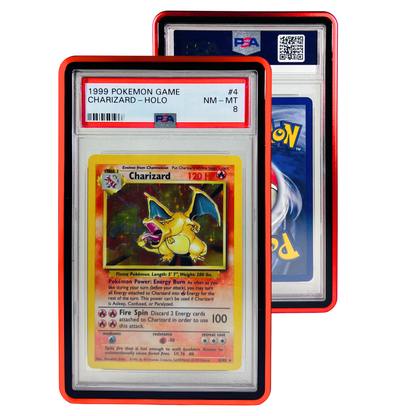 Premium Kaarthouder voor PSA/CGC Slabs Zilver