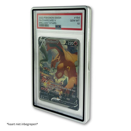 Premium Kaarthouder voor PSA/CGC Slabs Zilver