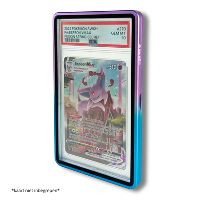 Premium Kaarthouder voor PSA/CGC Slabs Blauw/Paars